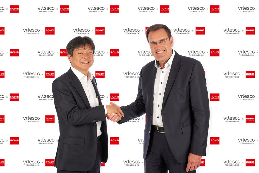 Vitesco Technologies und ROHM unterzeichnen langfristige SiC-Lieferpartnerschaft